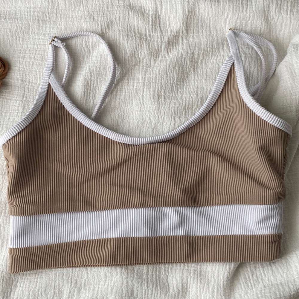 Beach riot sports bra
